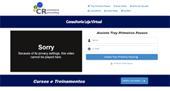 Desktop Screenshot of crcommerce.com.br